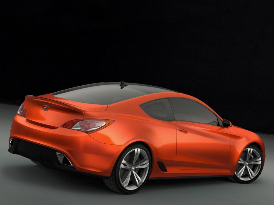  Hyundai Genesis Coupe Concept 2007 года  (фото 17 из 19)